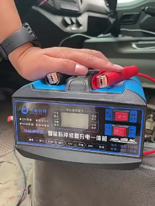 Car Battery Charger Heavy Duty 12V 24V Intelligent Pulse Repair Motor Battery Fast Charge