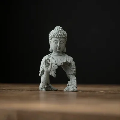YOUJING | Creative Zen Semi-body Buddha Statue Decorations