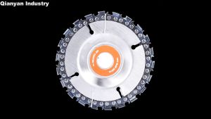 MATA MESIN GERINDA GURINDA GRINDA UNTUK GERGAJI PAHAT UKIR KIKIR BENTUK BUBUT PARUT POTONG PEMOTONG KAYU CHAINSAW PLATE ANGLE GRINDER WOOD CARVING WOODCARVING DISC DISK CHAIN SAW CHAINSAW 4 INCH 4INCH 4" 22 TEETH TAJAM MULTIFUNGSI SERBAGUNA