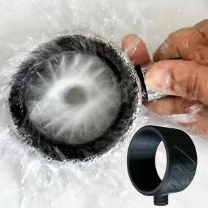 EELHOE | Men Shower Nozzle 1Pcs High Pressure Spiral Head for Powerful Refreshing Shower in Bathroom