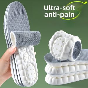 XIANZHAO | Mens Hiking Shoe Insoles Ultra Soft Anti-Pain Sport Shock Absorption Comfortable Cushioning Footbeds For Long Time Standing