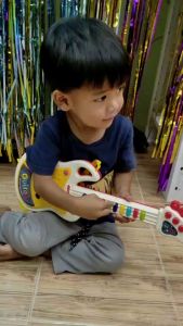 DD Music Guitar กีต้าร์พร้อมเสียงเพลง กีต้าร์ของเล่นเด็ก No.10620
