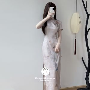 New Chinese Style Gentlewoman Elegant Dress