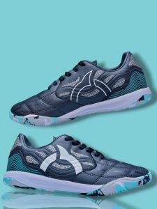 SEPATU FUTSAL ORTUSEIGHT JOGOSALA HITAMTOSCA FREE KAOS KAKI DAN DECKER