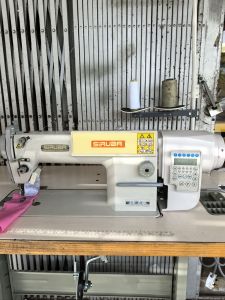Used Siruba Taiwan L818F Auto Trimmer sewing machine direct drive