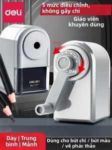 deli | Drawing Suitable Automatic Hand-cranked Pencil Sharpener