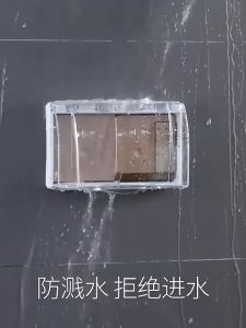 READYSTOCK Waterproof Switch Plug Socket Cover Transparent Self-adhesive Switch Socket Cover Switch Power Protection Box