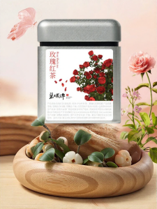 Biluo | Health & Warm Stomach Rose Black Tea Bag Can