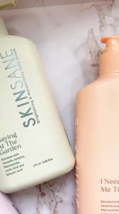 Body Serum SR12 SKINSANE 250ml Lotion Kulit Cerah Lembut & Lembab Wangi Setiap Hari