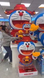 [+BÚAKEO] bộ xếp hình thần tài 90cm Xếp hình siêu đẹp  xếp hình Thần tài siêu to  đồ chơi lắp ráp thông minh 