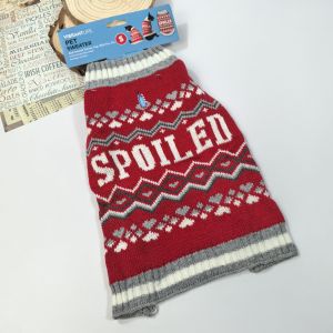 Warm Christmas Red Sweater for Dogs And Cats Pet Clothes Autumn Winter Thermal Fashion Dog Sweater Teddy French Bulldog Large Dog