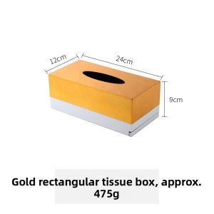 Luxurious Natural Shell Decorative Tissue Box Living Room Coffee Table Ornament Storage Box Home Creative Napkin Drawer