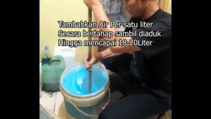 paket bahan deterjen cair ekstra busa 20 lier