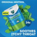 VICKS VapoDrops Lozenges Original Menthol (Clears The Nose & Soothes The Throat) 24s. 