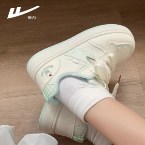 Warrior | Vintage Sweet Breathable Spring and Autumn White Casual Shoes