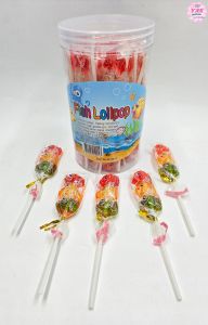 30pcs FISH TRIPLE LOLLIPOP SW22-3/loot bag fillers/paninda/giveaways/party favors.