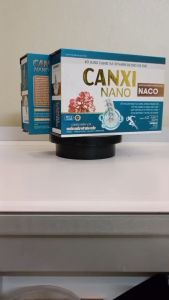 Viên uống Canxi Nano NACO Bổ sung canxi và vitamin D3 cho cơ thể. Hỗ trợ giảm nguy cơ loãng xươngrăng chắc khoẻ thiếu hụt canxi hộp 2 lọ x 30 viên