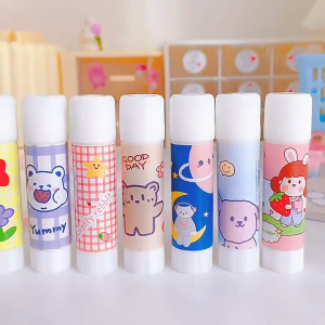 10pcs/ 5pcs Solid Glue PVA Glue Stick Cute Clear Glue School Office Supplies 9g