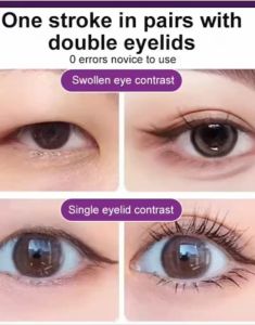 Ready stock original seamless double eyelid tape invisible Waterproof natural long lasting gam kelopak mata20g雙眼皮貼隐形透明定型霜