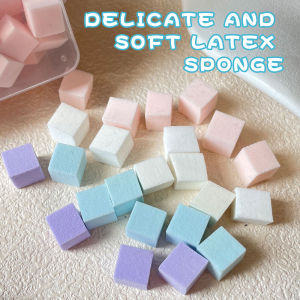 10x10mm 50pcs Color Nail Sponge Set for Gel Polish/Cat Eye NailsProfessional Manicure Tool for Nail Art DIYNail Salon Supplies