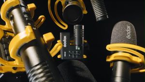 Micro Shotgun GODOX IVM-S2 Mic Thu Âm Cho Điện Thoại Máy Ảnh Máy Quay Video Vlog ASMR Mukbang Livetream Youtube