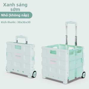 Xe Đẩy Hàng Có Thể Điều Chỉnh Gấp Được với Bánh Xe Leo Curb