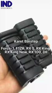 Karet Barstep-Footstep Depan RX King & RXZ & F1ZR & RX 100 & RXS & RXZ & RX King New & Alfa & Jupiter Z-MX & Crpyton & Vega R