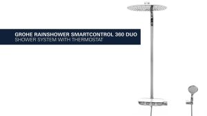 [Trả góp 0%]Sen cây Grohe SmartControl 360 Duo 26250000