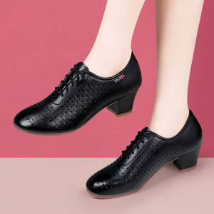 HANGONGZHU | White Comfortable Dance Shoes for Square Dance