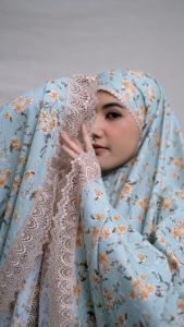 Mukena Dewasa Premium Motif 3in1 Aleena Series