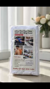 Blue white yellow pink towels easy to roll and store fits kitchen bathroom or car