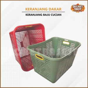 KERANJANG DAKAR - Keranjang Baju Cucian / Keranjang Serbaguna