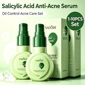 SADOER | Salicylic Acid Anti-Acne Serum Centella Niacinamide Oil Control Pore Refining Facial Essence Hydrating Smoothing Skin Care