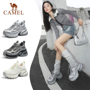 Kasut 8cm kasut tebal wanita kasut fesyen kasual sukan kasual