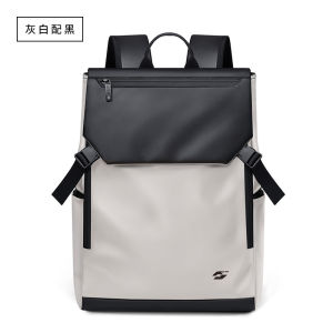 GOLF2025 Mens Large Capacity Business Casual Travel Backpack Commuter Laptop Bag Double Shoulder Bag Stylish British Style