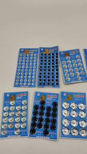 Snap Buttons Black Silver Metal Fasteners Press Button 8/10/12/14/16mm Iron Stud Plating Round Button Garment Sewing Accessories