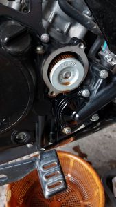 Lọc Nhớt SUZUKI Indonesia Loại Lớn Chính Hãng (Sử Dụng Cho RAIDER SATRIA GN125 GZ125HS GZ150A)