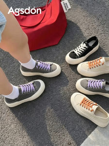 Agsdon | Petite Thick Sole 2-Way Summer New Casual White Shoes