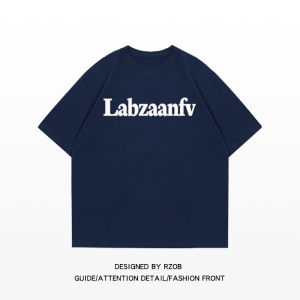 Sweet Ulzzang Yellow Cotton Short Sleeve T-Shirt Womens Summer Dopaamine Simple Letter Print Loose Fit round Neck Top