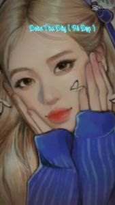 Bộ tranh đính đá hình nhóm nhạc KPOP Zero Basis 5D treo tường trang trí nội thất DIY tự làm tranh đính đá blackpink