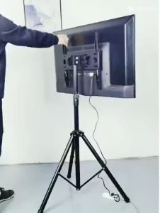 E1200 -Giá Treo Tivi 3 Chân Đứng 32 - 55 INCH - Giá Treo Màn Hình - Chỉnh Góc Nghiêng Màn 15 Độ