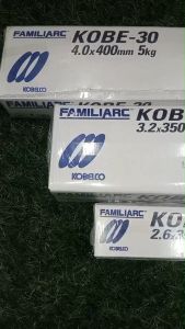 (ยกลัง) ลวดเชื่อม KOBE-30 2.6 3.2 4.0 มม. บรรจุ 20 กิโลกรัม ลวดเชื่อมไฟฟ้า ลวดเชื่อมเหล็กเหนียว