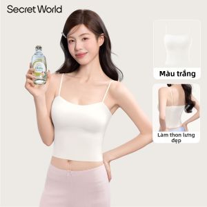 Secret World | Áo hai dây nữ mặc trong có đệm ngực