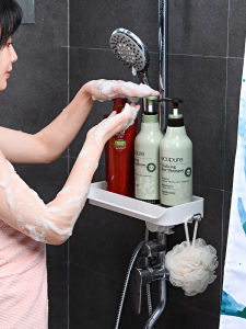 Shower Stand Punch-Free Shower Rack Bathroom Bathroom Bathroom Bathroom Bathroom Storage Rack All Products