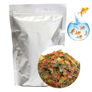 100g Fresh Tropical Ornamental Fish Thin Slice Food Aquarium Fish AF Feed Fish Seedling Fattening Food Family Garine Ornamental