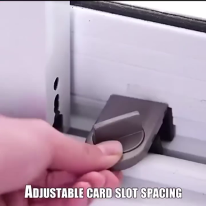 Adjustable Sash Stopper Kids Safety Security Anti-theft Sliding Auxiliary Window Limiter Lock Pet