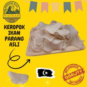 Keropok Ikan Parang Asli Dari Kilang Terengganu / Keropok Putih / Keropok Terengganu / Keropok Ikan Terengganu / Fish Crackers / Tradisional Foods / Ikan Parang Asli / Keropok Ikan Natrah / Keropok Natrah