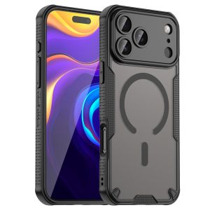 Matte Translucent Magnetic Case for IPhone Air 17 16 15 14 13 11 Pro Max Plus 12 Mini 17Pro Magsafe Mac Safe Armor Phone Cover