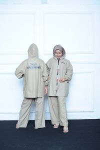 Jas Hujan Terbaik Bahan PVC Premium Jas Hujan Pria Wanita Termurah by MWS