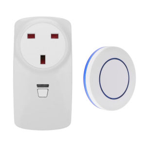Universal Power Outlet Remote Control RF Wireless Switch Hong Kong British Standard Remote Control Socket Easy to Stick